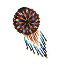 Liga para el Cabello con Decorado en Mostacilla