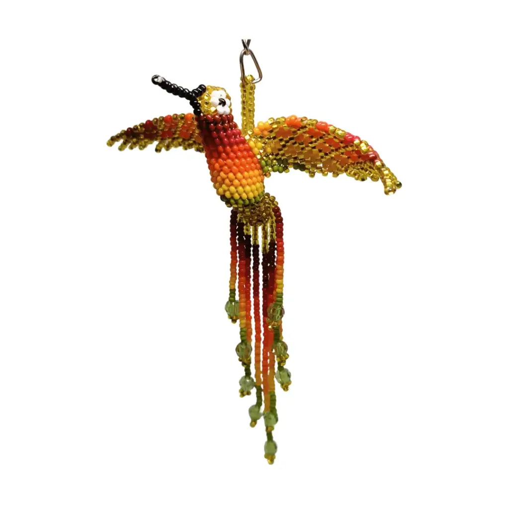 Llavero Colibrí de Mostacilla