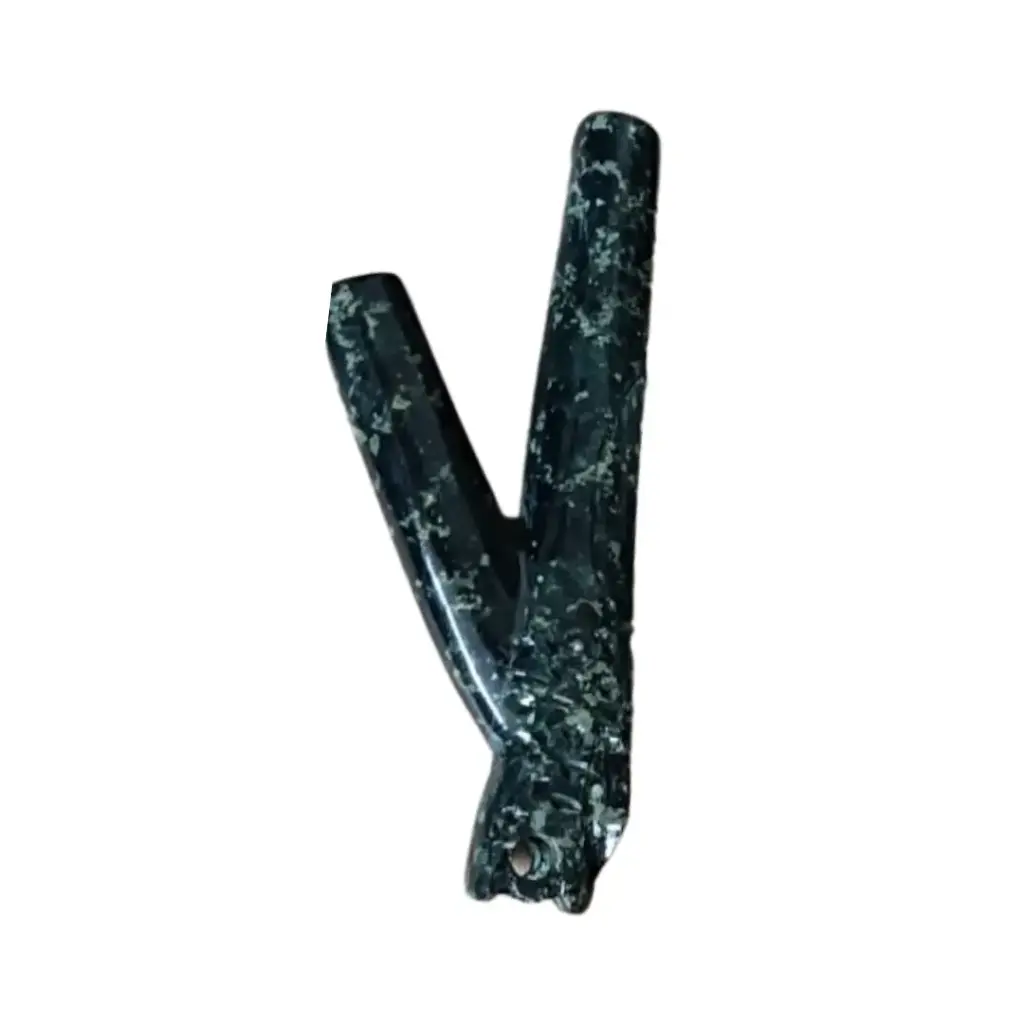 Kuripe Tallado en Piedra Serpentina