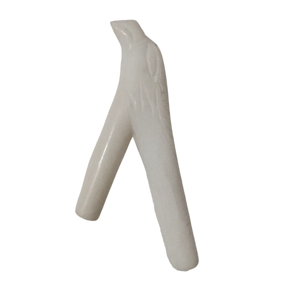 Kuripe Tallado en Piedra Serpentina