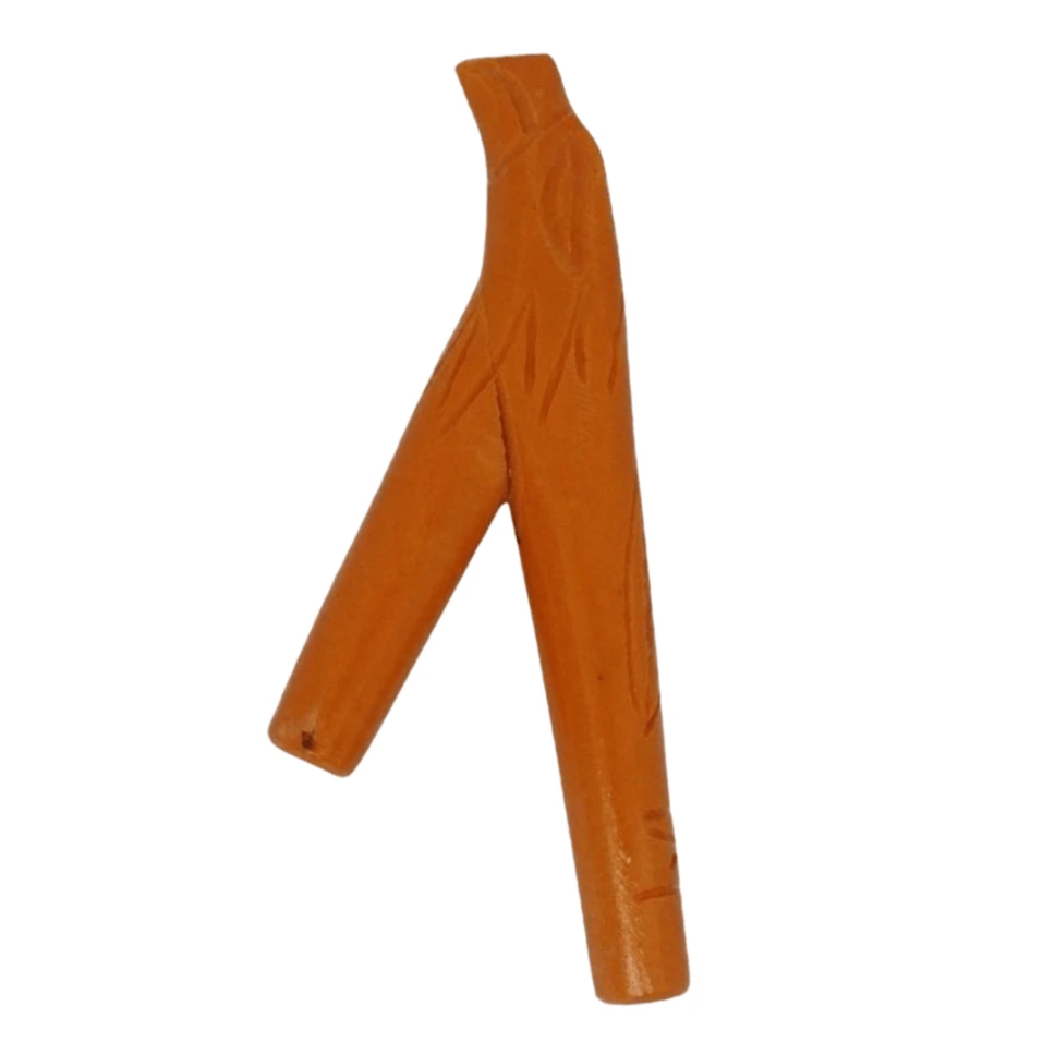 Kuripe Tallado en Piedra Serpentina