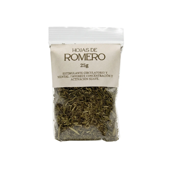 Hojas de romero secas