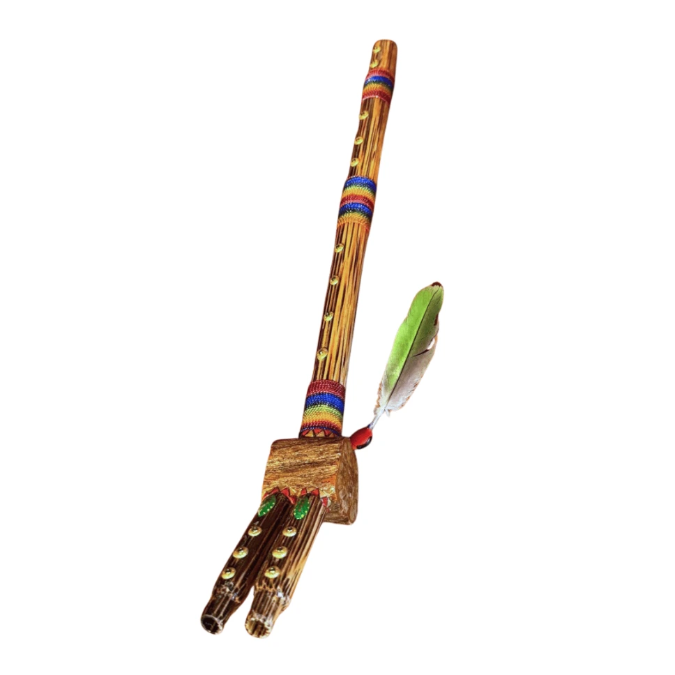Tepi Ceremonial Doble Fosa en Madera Chonta
