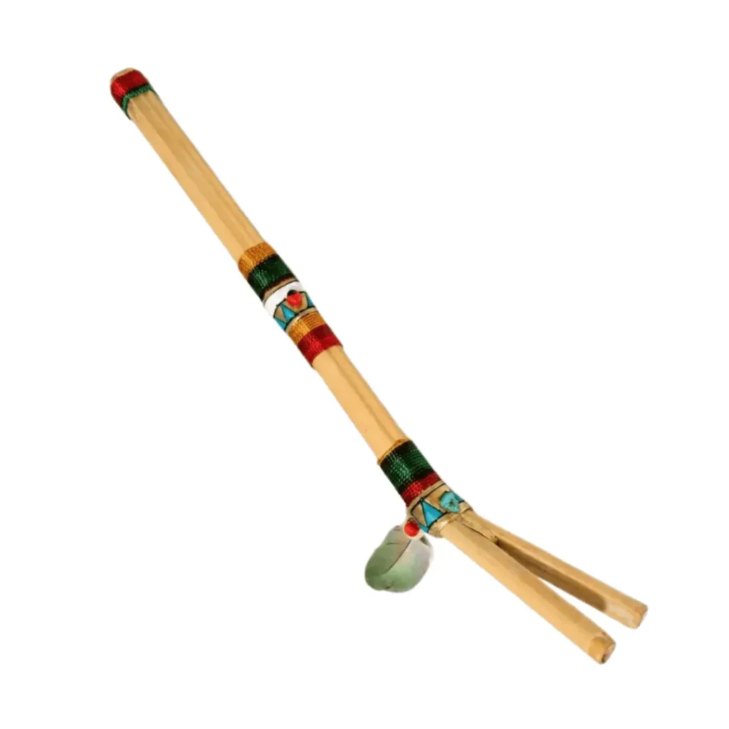 Tepi Doble Fosa – Bambú Silvestre Tejido con Pluma