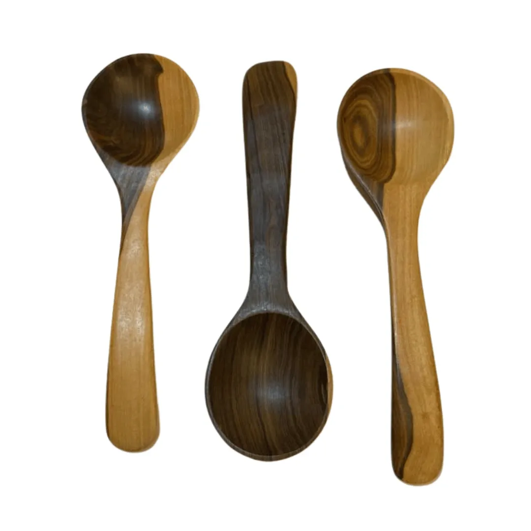 Cuchara Redonda de Madera
