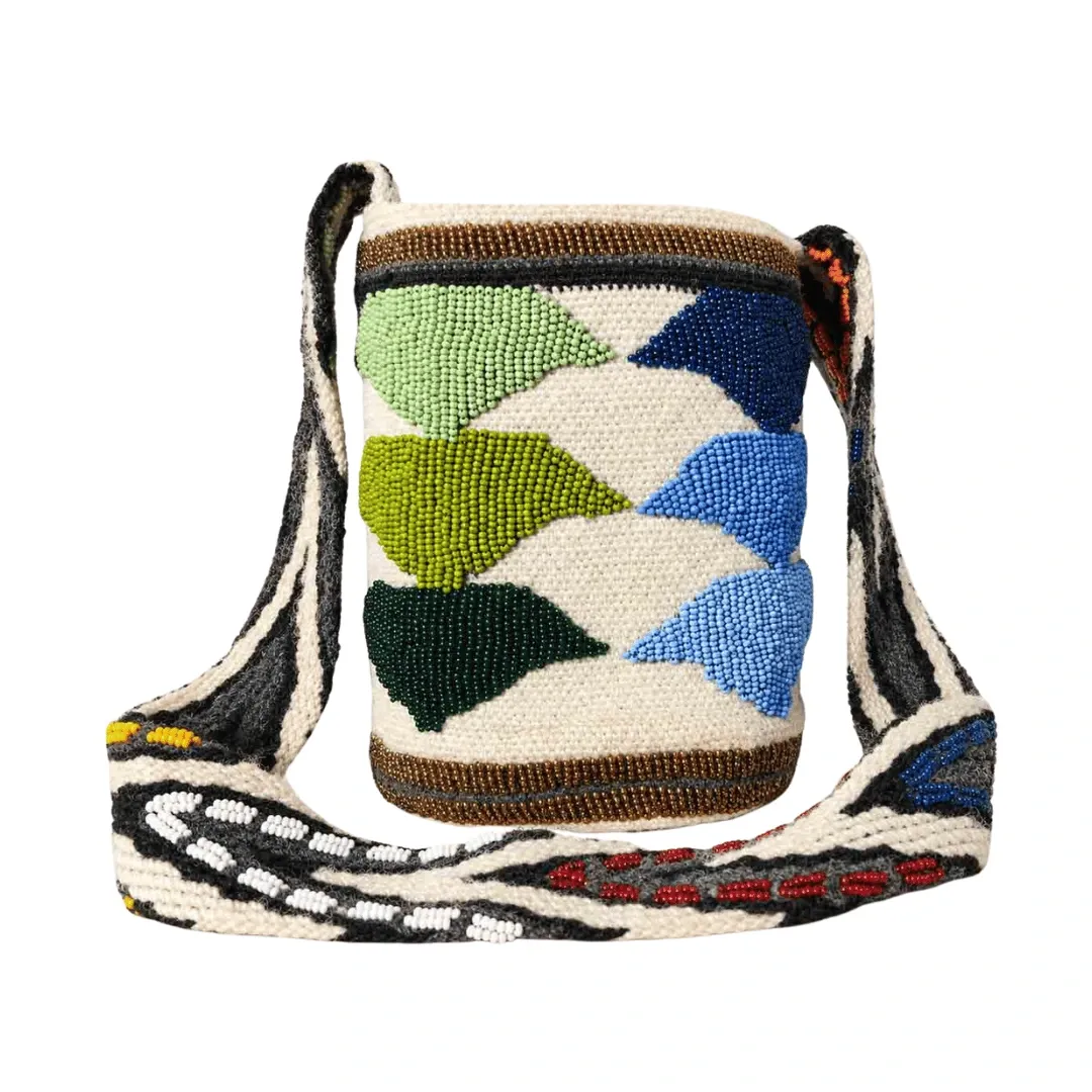 Mochila Aruaca - Con tejido mostacilla