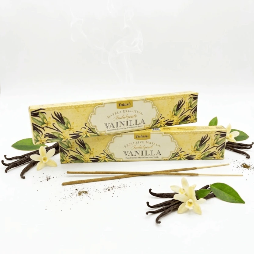 Incienso Tulasi Vainilla Dulce – Caja