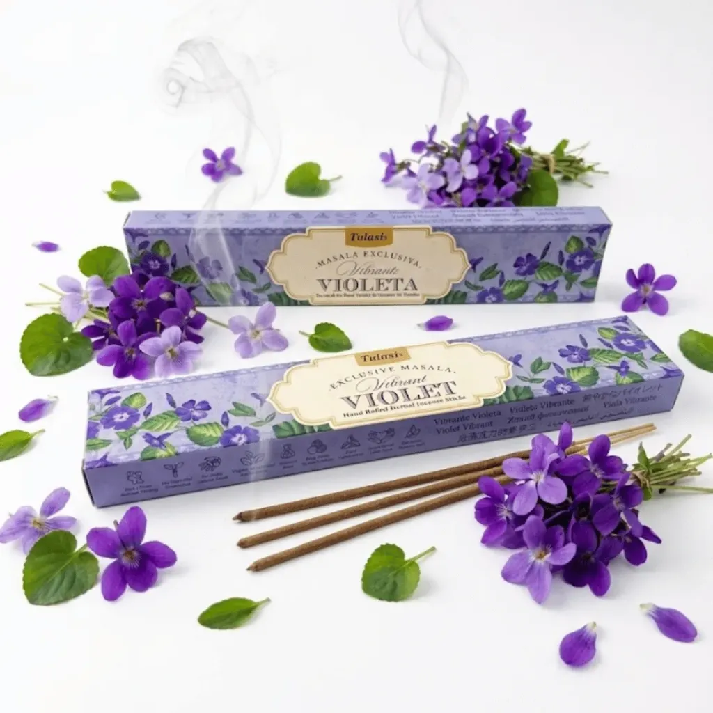 Incienso Tulasi Violeta – Caja